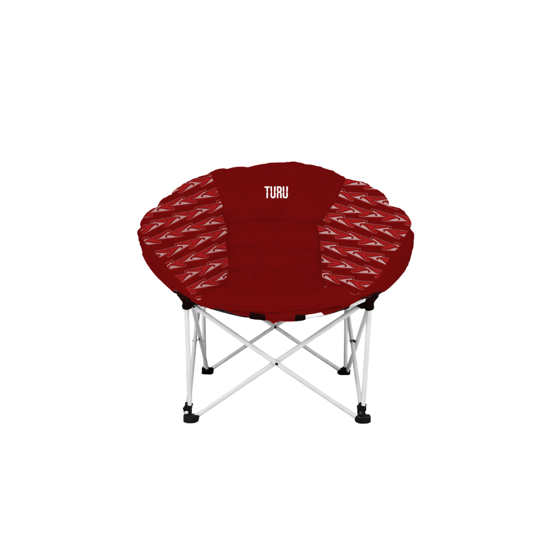 TURU Red Māori Design Chair